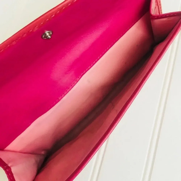 Coach Red Embossed Wallet - Picture 5 of 7